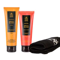 Kit Bryce Blend | shampoo fortificante para barba + shampoo esfoliante + toalha
