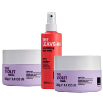 Br&CO Kit The Violet Máscara 250g, Máscara 250g, The Leave in 200ml (3 produtos)