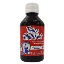 MultiNature MultiFort Suplemento Alimentar + Energia, + Imunidade Tônico Tutti Frutti 150ml