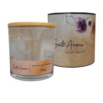 Santo Aroma Cappuccino Cremoso - Vela Aromática 180g