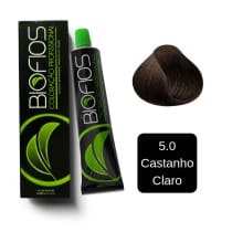 Biofios Profissional 5.0 Castanho Claro Natural - Coloração Permanente 60g