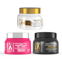 Cronograma Capilar Kit Lokenzzi 3 Máscaras 250Gr cada Tratamento Capilar