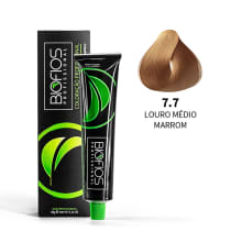 Biofios Profissional 7.7 Louro Médio Marrom - Coloração Permanente 60g