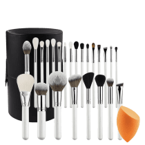 Kit 24 Pçs Conjunto de Pincéis BEILI para Maquiagem, Base, pó 2