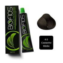 Biofios Profissional 4.0 Castanho Médio - Coloração Permanente 60g