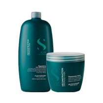 Kit Alfaparf Semi Di Lino Reconstruction Reparative Salon (2 Produtos)