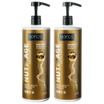 Kit Nutriage (Shampoo + Máscara) - Nutrição Capilar Intensiva - Biofios