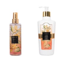 Kit Corporal - Vanilla Seduction (Body Splash + Loção Corporal) - Dorah Beauty & Wellness