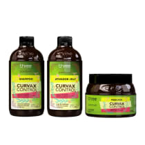 Pantovin Curvax Control kit Hidratação Profunda para Cachos E Crespos
