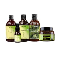 Super Combo Pantovin Life + Leave-in + Máscara Reconstrutora Teia 500g