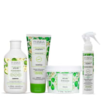 Kit Linha Vinagre Selante Acidificante Capilar (Shampoo, Bálsamo, Fluído e Máscara)