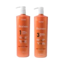 KIT Regenera Shampoo e Máscara 01L Reconstrução - Essendy