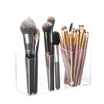 Acrílico Store Cristal com 3 Divisórias - Porta Pincel