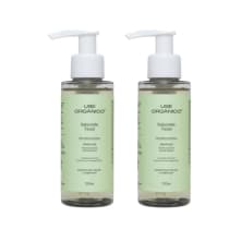 Kit com 02 Sabonetes Faciais para Pele Oleosa Miracne 120ml - Use Orgânico