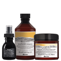 Kit Davines Natural Tech Nourishing - Shampoo e Máscara Miracle + Brinde Finalizador Multibenefícios 50ml