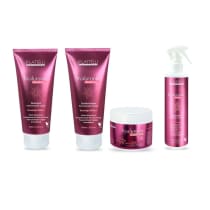 Kit P´lattélli Hyaluronic - Shampoo 200ml + Condicionador 200ml + Mascara 250ml + Fluido Force Hyaluronic 180ml