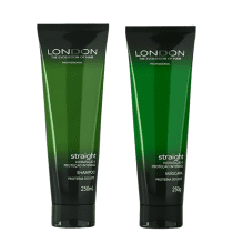 Kit London Straight - Shampoo 250ml + Mascara 250g