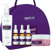 Kit Vita Derm Clareador E Rejuvenescedor Techpeel Premium Tratamento Profissional