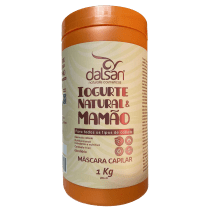 Máscara Iogurte Natural & Mamão de 1kg