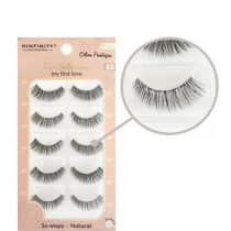 5 Pares de Cílios Postiços Fio de Silicone Hinfinity My First Love SL 123