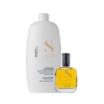 Kit Alfaparf Semi Di Lino Diamond Cristalli Salon Duo (2 Produtos)