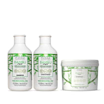 Kit Completo Bambu Mix Nutrição e Reconstrução (3 Produtos)