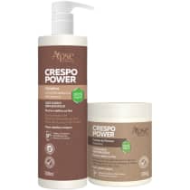 Kit Finalizadores Crespo Power Apse Gelatina e Creme de Pentear