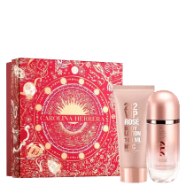 Kit Carolina Herrera 212 Vip Rosé Perfume Feminino 80ml + Hidratante Corporal 100ml