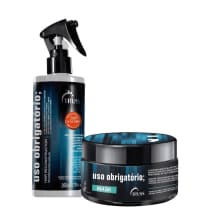 Kit Truss Uso Obrigatório Duplo Tratamento (Leave-in 260ml + Máscara 180 g)