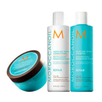 Kit Moroccanoil Reparador de Umidade Duo e Máscara de Hidratação Intensa 250ml (3 produtos)