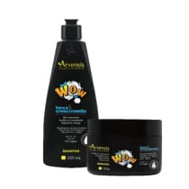 Kit Arvensis Wow Força E Crescimento Shampoo Mask ( 2 Produtos)