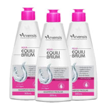 Kit Arvensis Equilibrium Micelar Antipoluição Sem sulfato 300ml (3 UNIDADES)