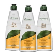 KIT ARVENSIS ANTI RESIDUOS SHAMPOO 300ML ( 3 UNIDADES )