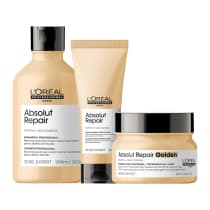 Kit L'Oréal Professionnel Serie Expert Absolut Repair Gold Quinoa + Protein Golden Triplo (3 Produtos)