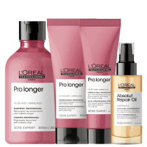 Imagem do produto Kit L'Oréal Professionnel Pro Longer + Absolut Repair Quatre (4 Produtos)