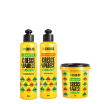 Kit Bio Extratus Chikas Cresce e Aparece Trio (3 Produtos)
