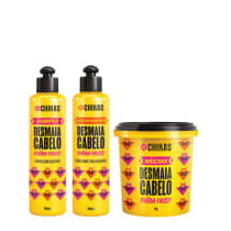 Kit Bio Extratus Chikas Desmaia Cabelo (3 Produtos)