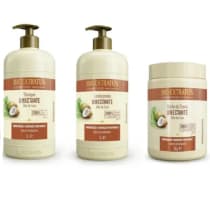 Bio Extratus Umectante Óleo de Coco (Shampoo+Condicionador+Banho de Creme 1L)