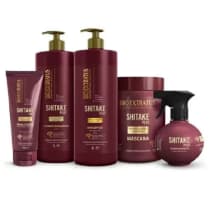 Kit Bio Extratus Shitake Plus Salon Tratamento Noite/Dia (5 Produtos)