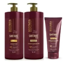 Kit Bio Extratus Shitake Plus Salon Trio (3 Produtos)