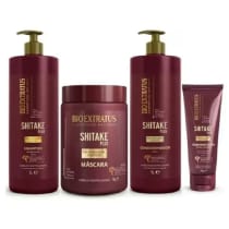 Kit Bio Extratus Shitake Plus Salon (4 Produtos)