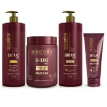 Kit Bio Extratus Shitake Plus Salon (4 Produtos)