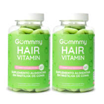 Kit Gummy Hair Vitamin Maçã Encantada - Suplemento Alimentar em Goma (2 Produtos)