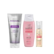 Tracta Anticelulite Gel Creme Corporal 200g +Antiestrias Hidratante Corporal 250ml+Oleo Corporal 100ml