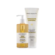 Kit Favo Beauty Limpeza & Hidratação Corporal (2 Produtos)
