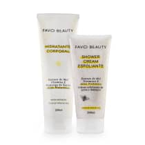 Kit Favo Beauty Esfoliante & Hidratante Corporal (2 Produtos)