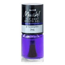 Muah! Top Coat - Finalizador Efeito Gel 7ml