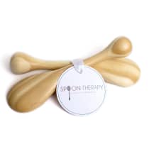 Ahoaloe Spoon Therapy de Bambu - Massageador Facial