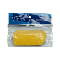 Minná Amarela – Lixa para Pés Descartável Adesivada (50 Unidades)