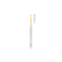 Solingen Ponta Reta Banhada a Ouro 2231.20 - Pinça 8cm